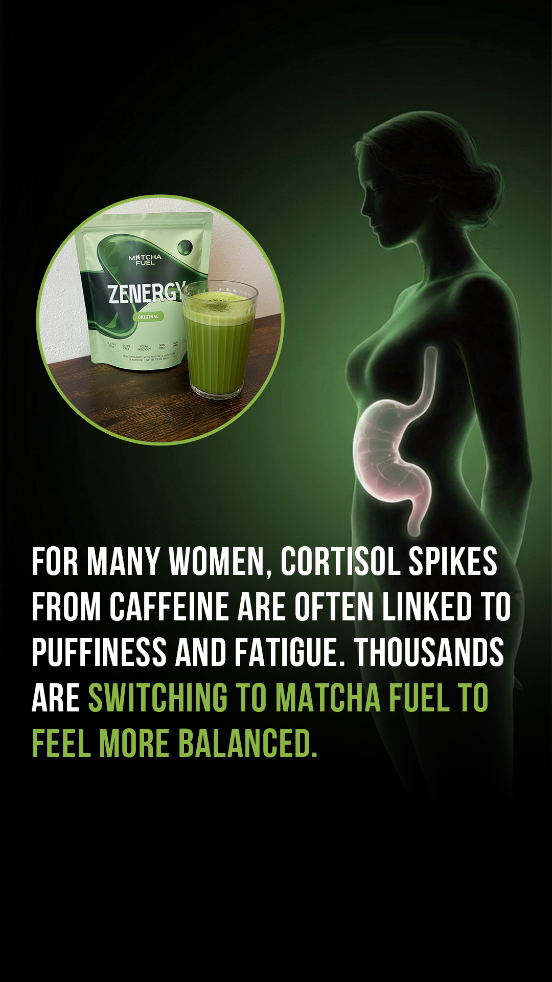 Matcha Fuel Facebook ad