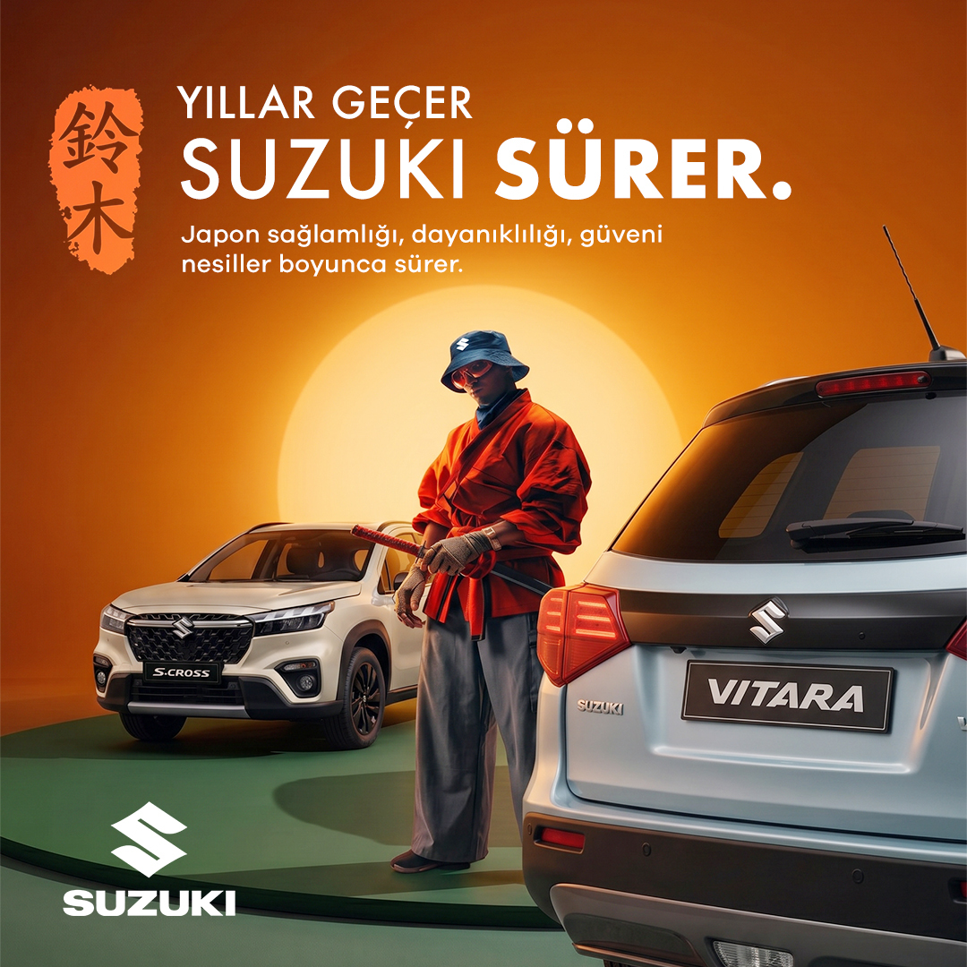 Suzuki Türkiye Facebook ad: Yıllar geçer, Suzuki sürer!