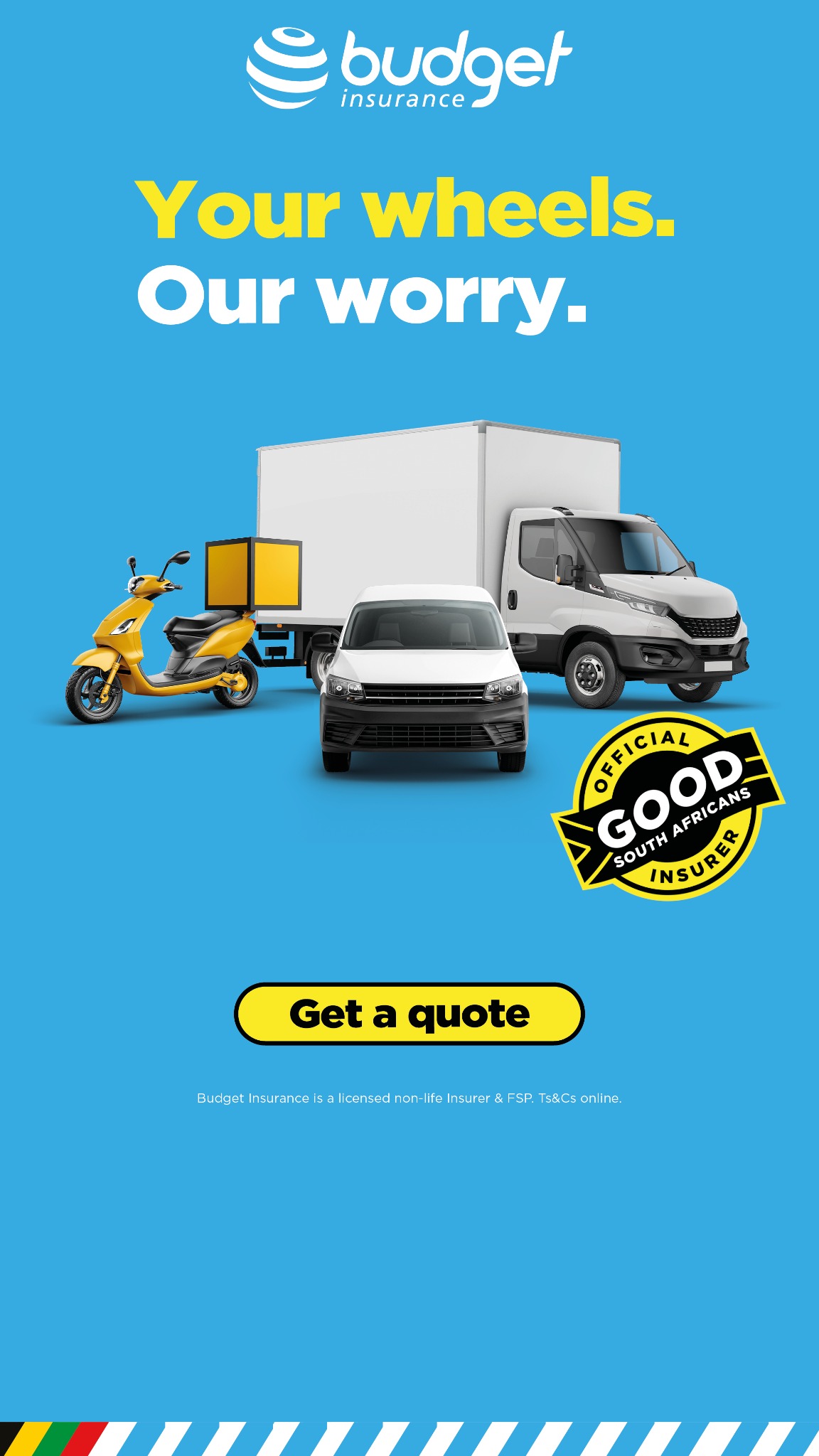 Budget Insurance Facebook ad