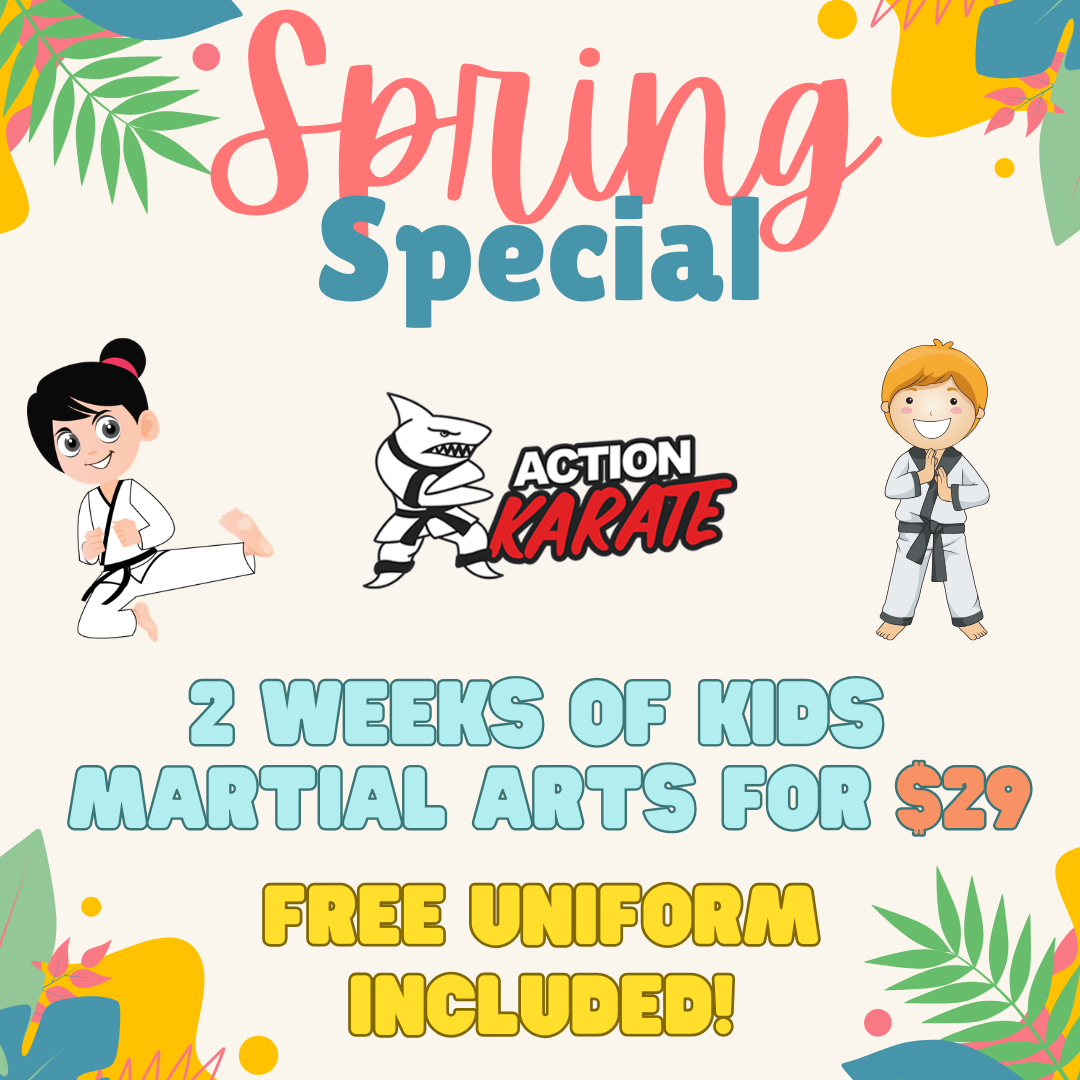 Action Karate Telford Facebook ad: Online Offer - 2 Weeks +Uniform for $29