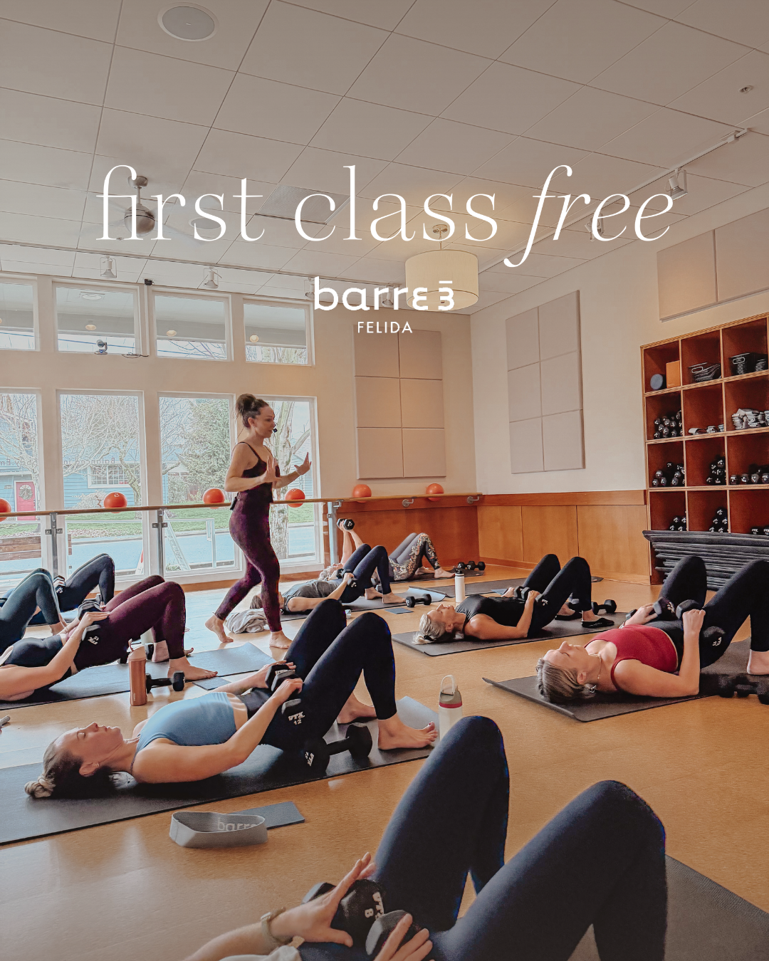 barre3 Facebook ad: It’s easy to put yourself last.