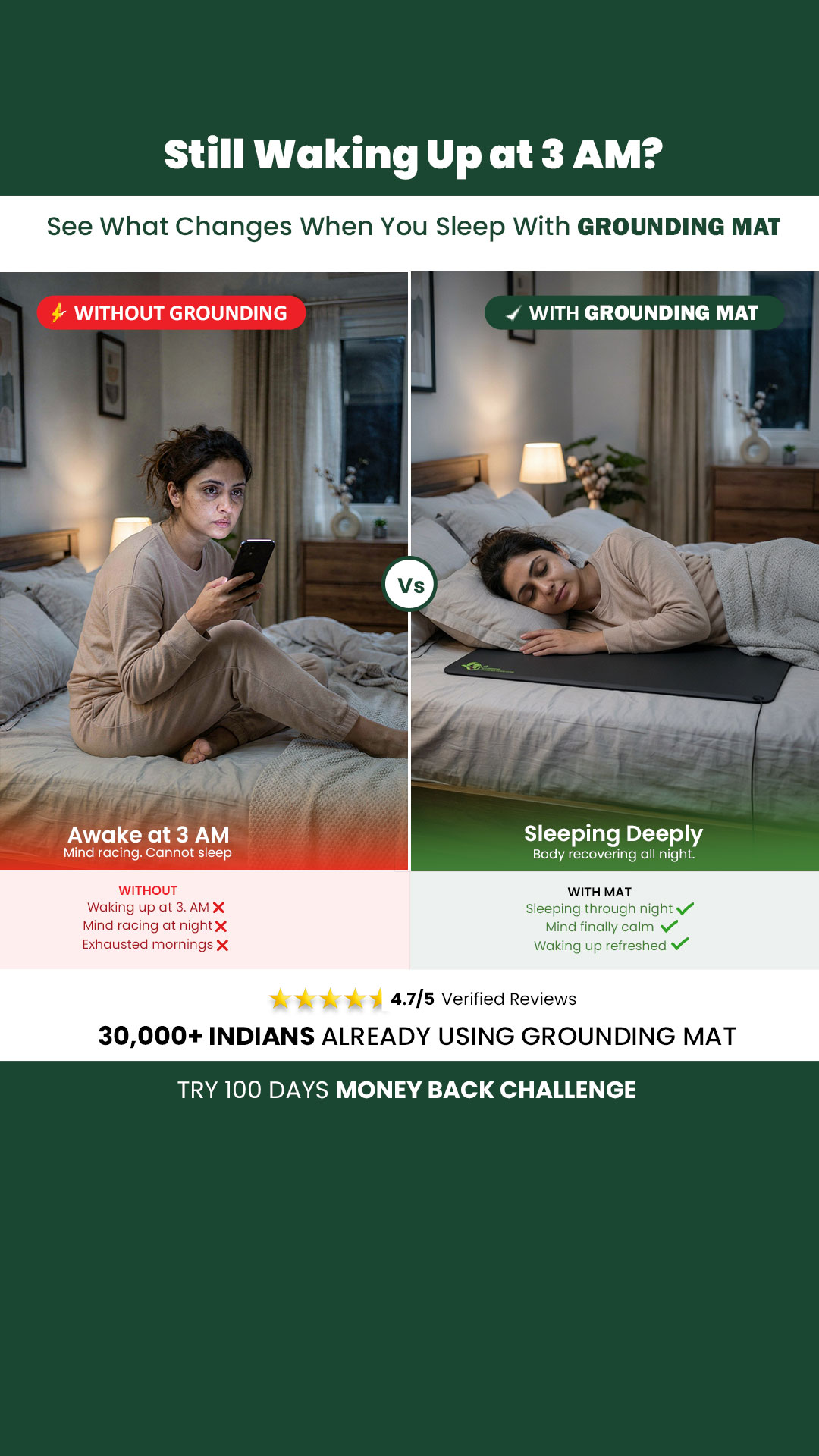Grounding Mat Facebook ad