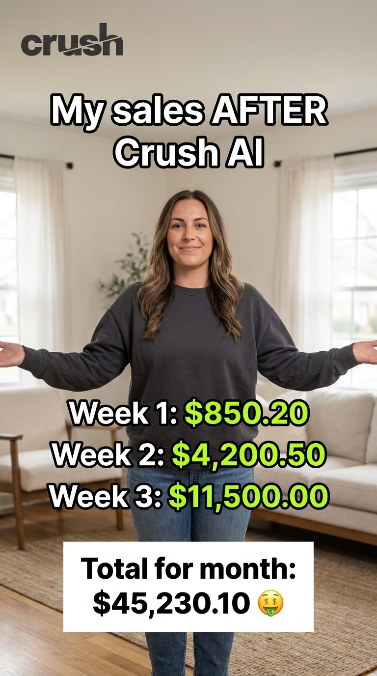 trycrush.ai Facebook ad