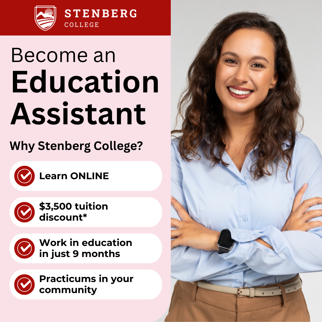 Stenberg College Facebook ad