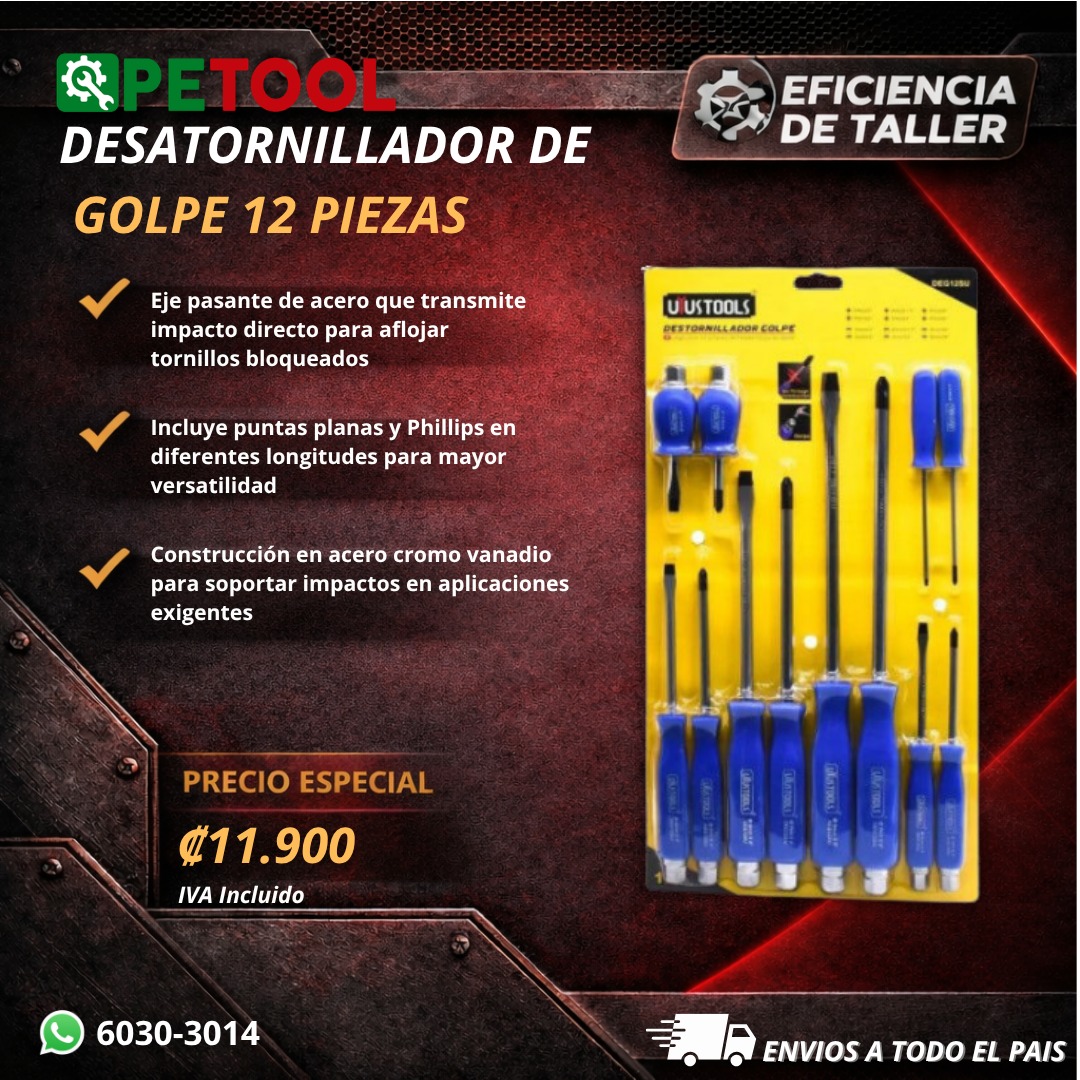 Herramientas Mecánicas Petool Facebook ad: ¡Las herramientas que necesita su taller están en…