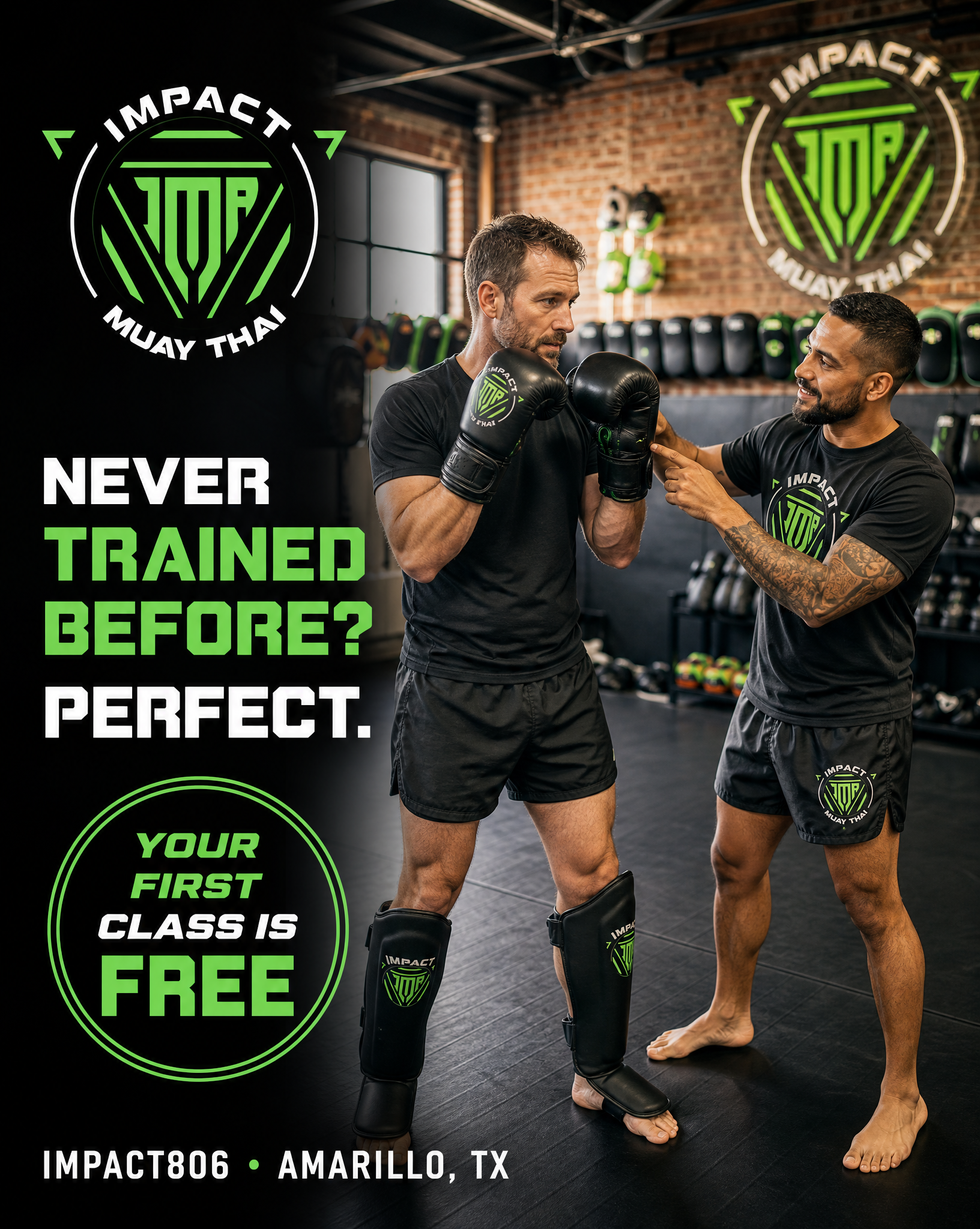 Impact Martial Arts Academy Facebook ad: Your First Class Is Free