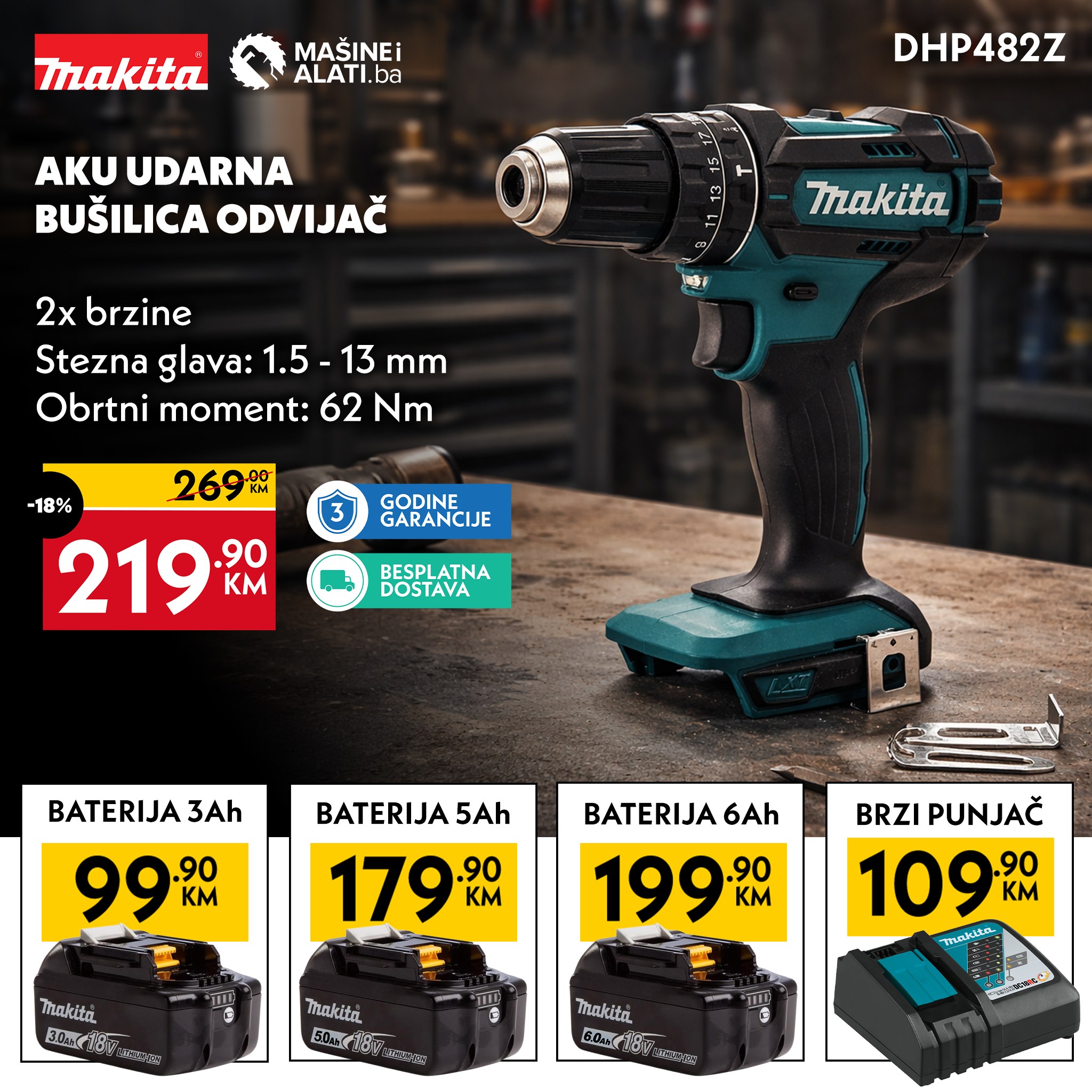 Mašine i Alati - masineialati.ba Facebook ad