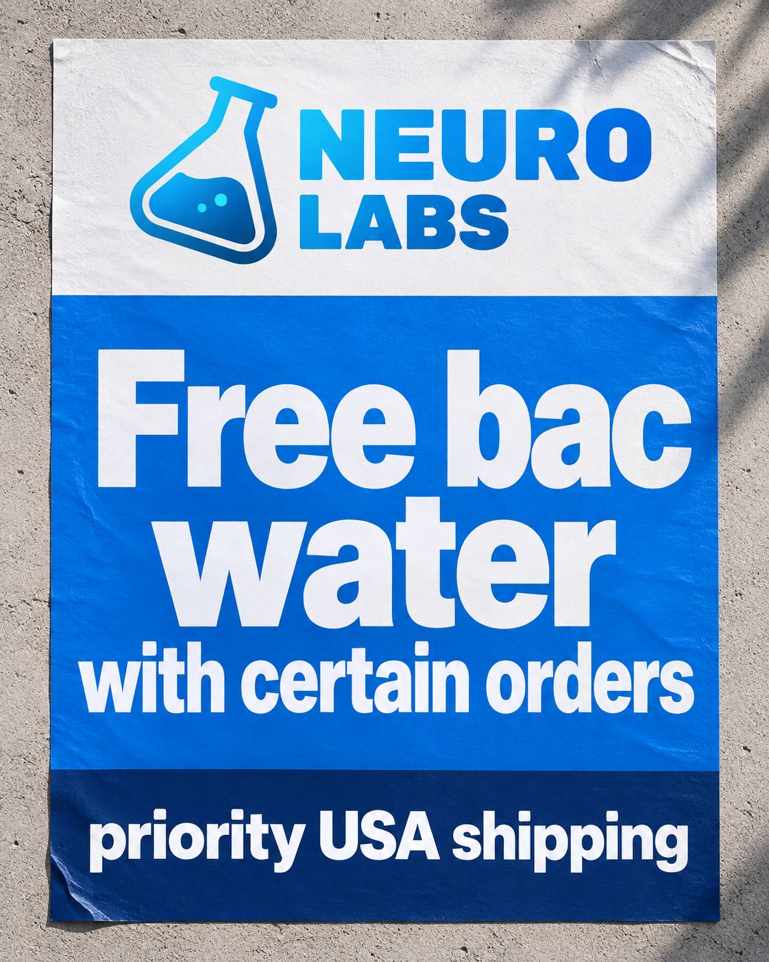NL Facebook ad: NeuroLabs, Premium Research Peptides | ≥99% COA-Tested USA