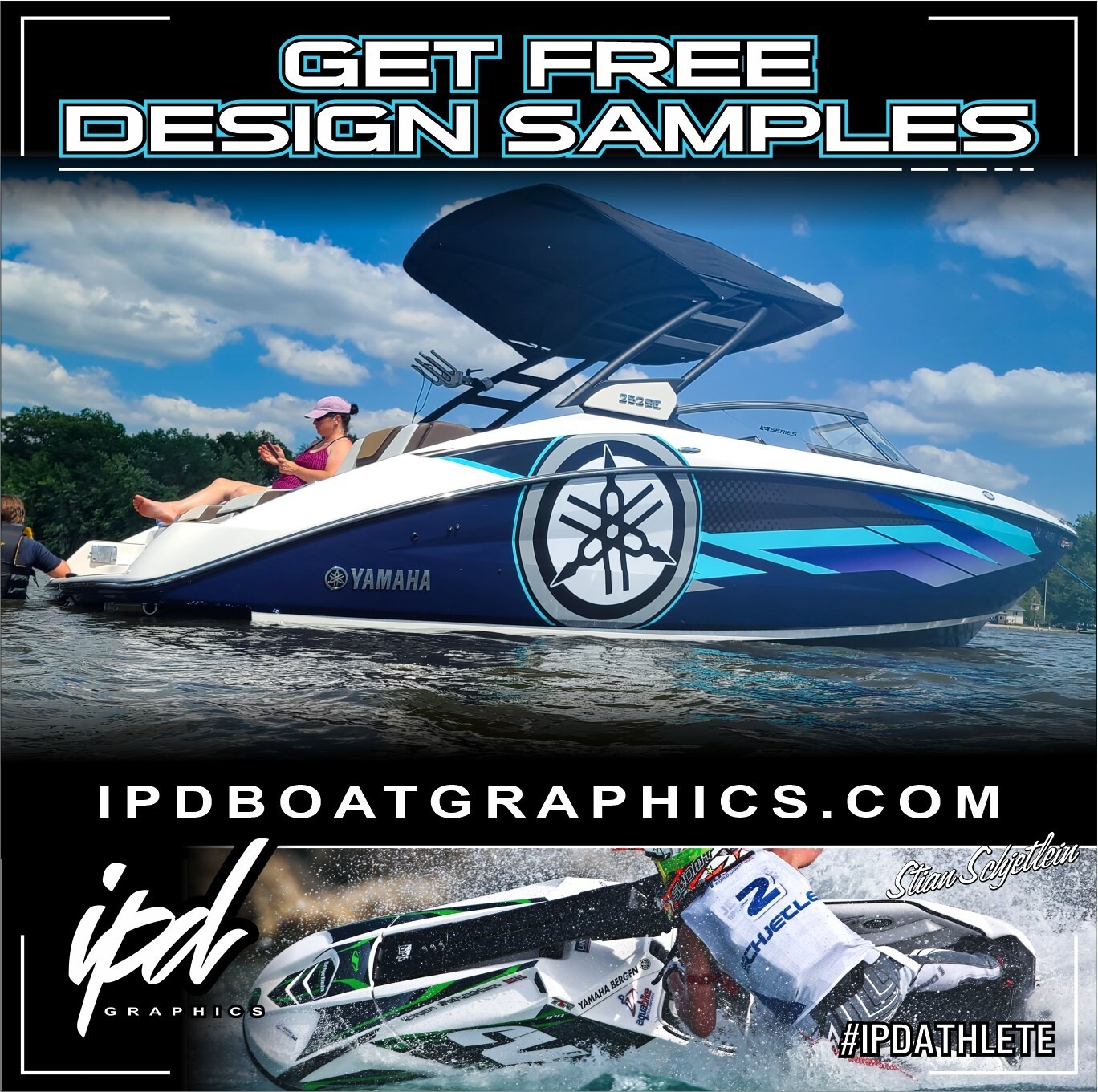 IPD Boat Graphics Facebook ad