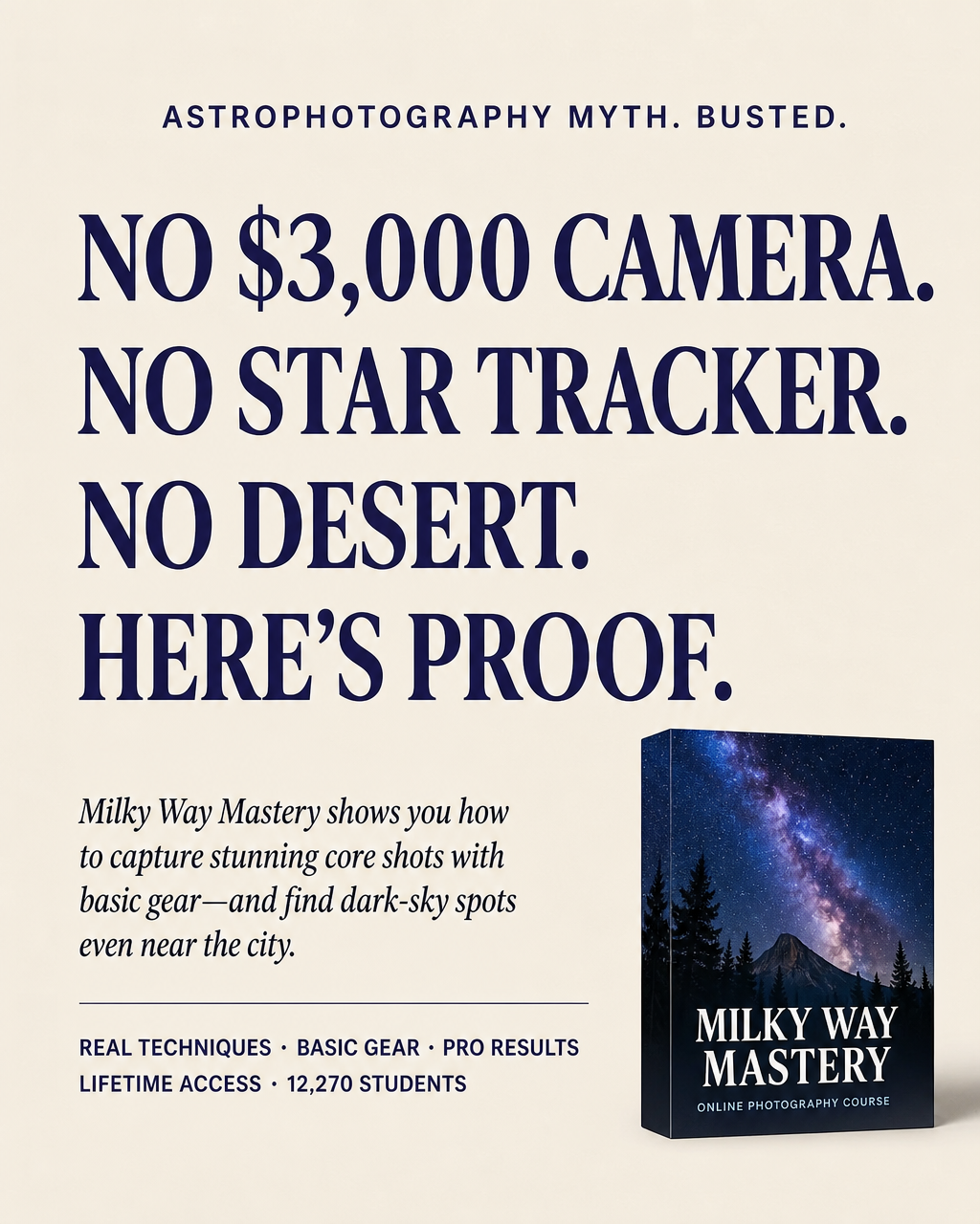 Expert Photography Facebook ad