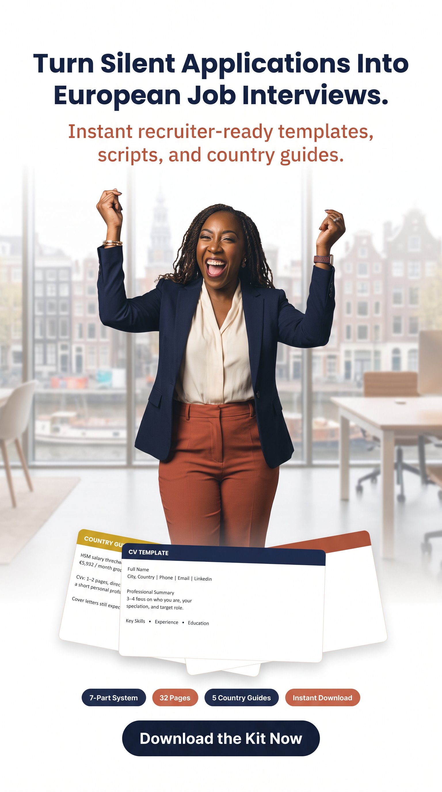 Zeely Marketing Ads Facebook ad: Struggling to land a job in Europe's competitive market?