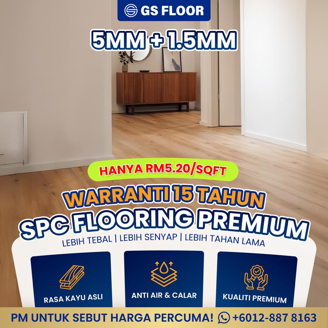 GSpartan Flooring Facebook ad: JB area? We’ll come to measure & give you a FREE quotation