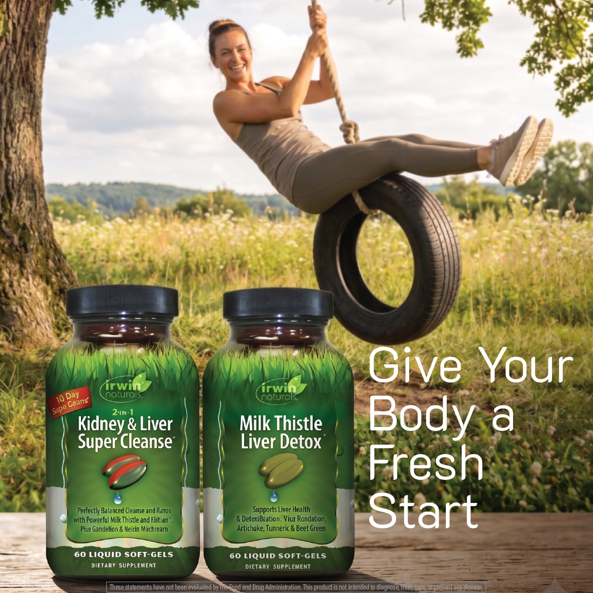 Irwin Naturals Facebook ad