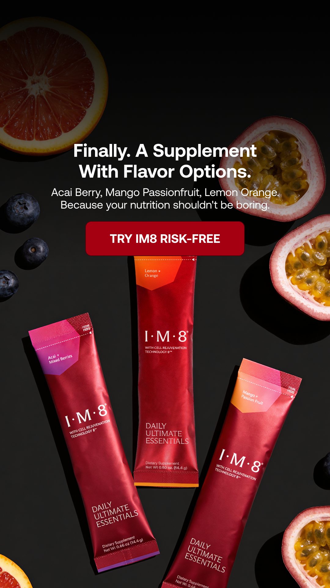 IM8 Health Facebook ad