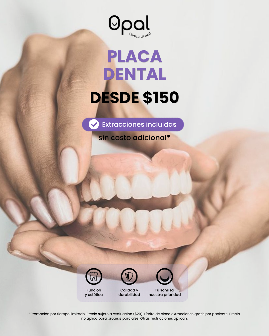Opal Clínica Dental Facebook ad