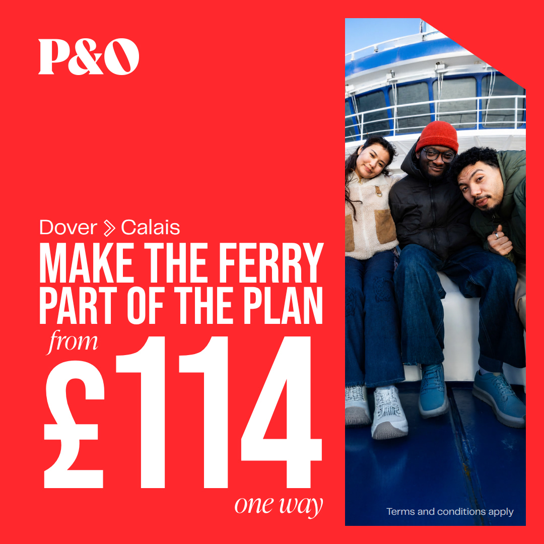 P&O Ferries Facebook ad