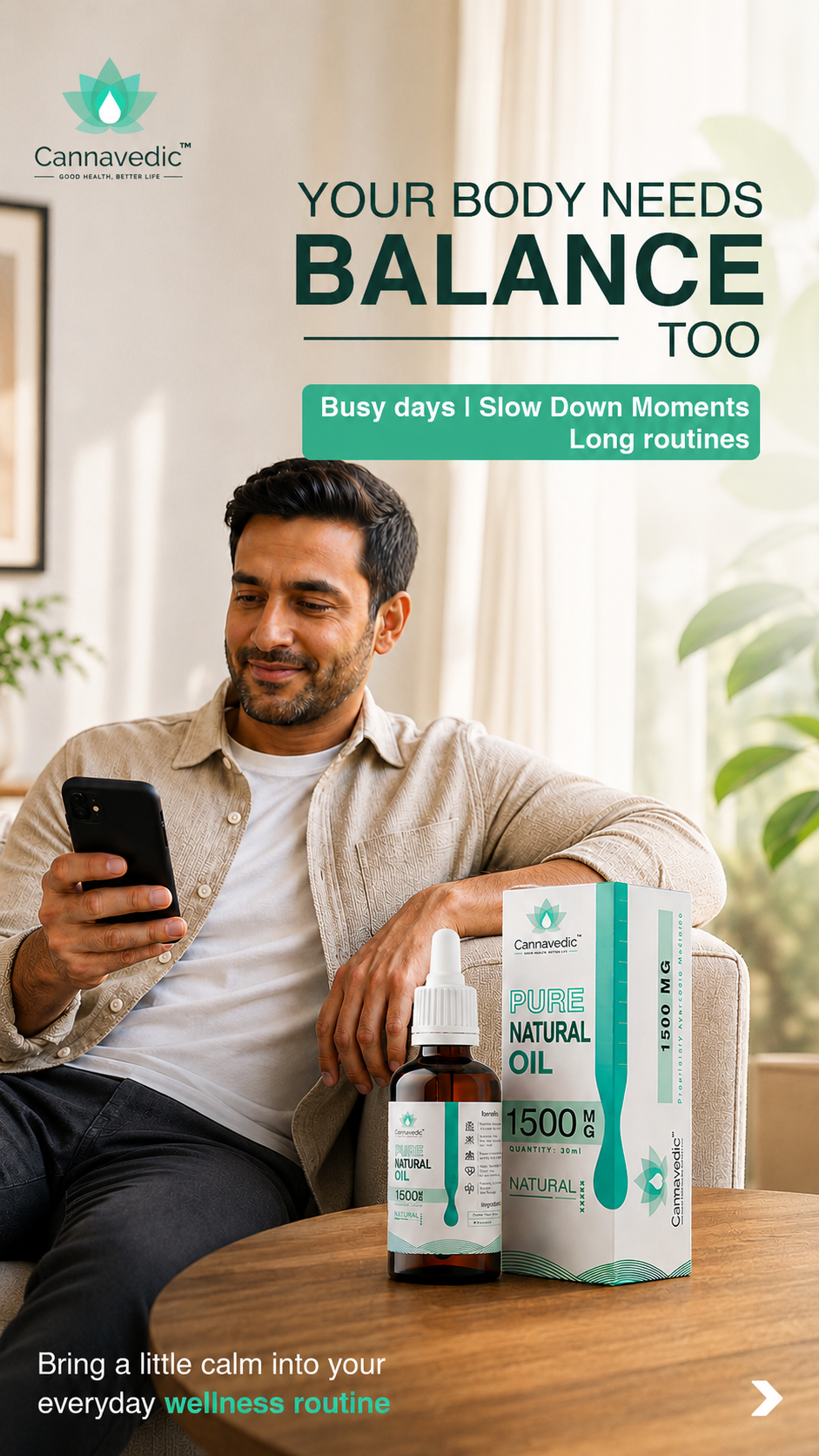Cannavedic.India Facebook ad from Jun 23, 2026