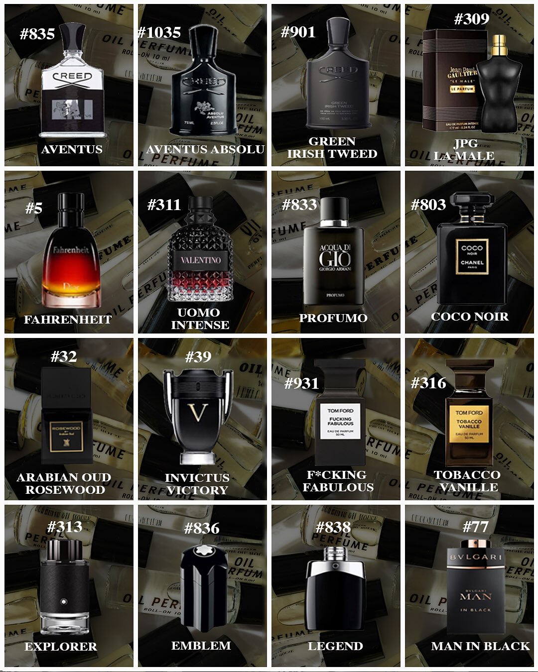 Perfume Oil House Facebook ad