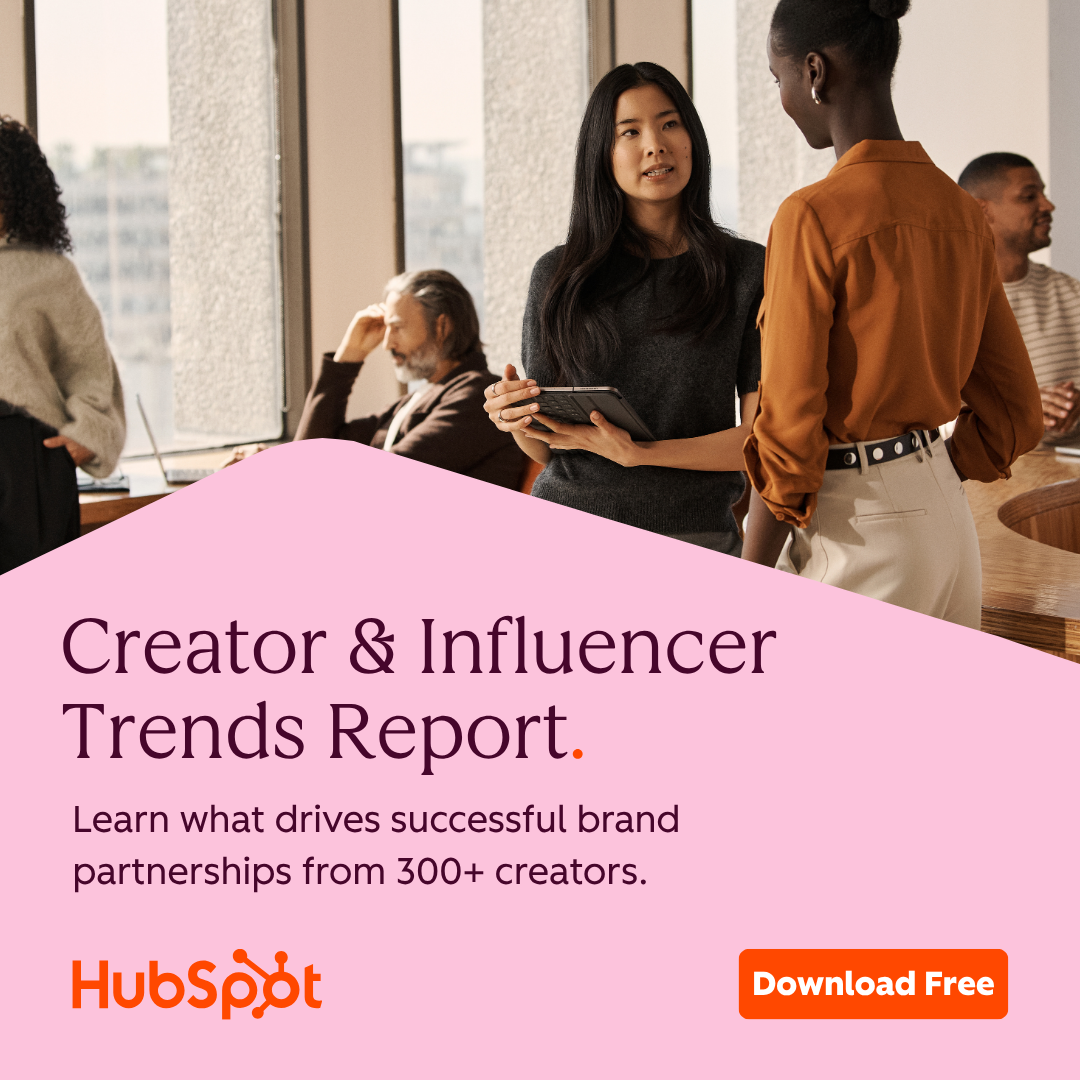 HubSpot Facebook ad