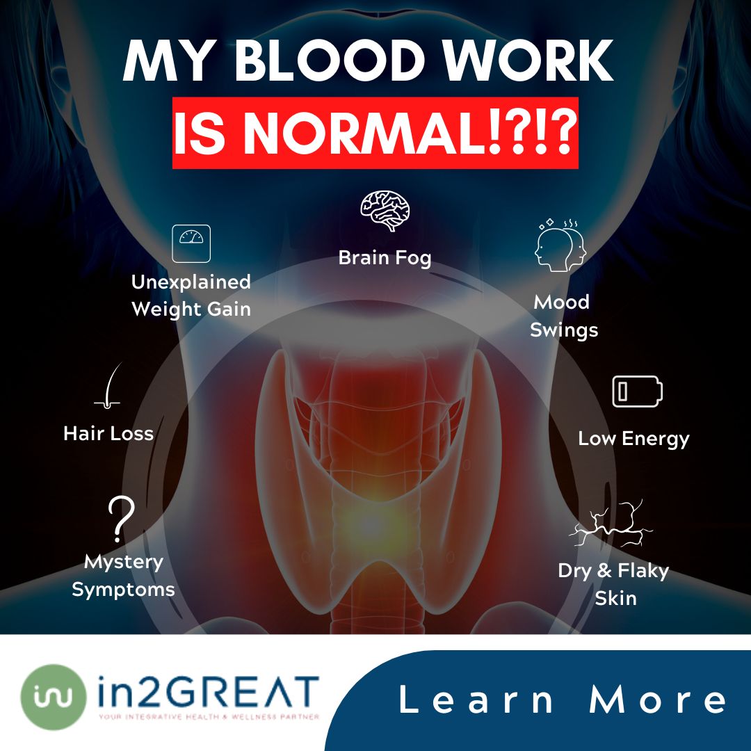 In2GREAT Functional and Integrative Health Practice Facebook ad: Get to the Root-Cause
