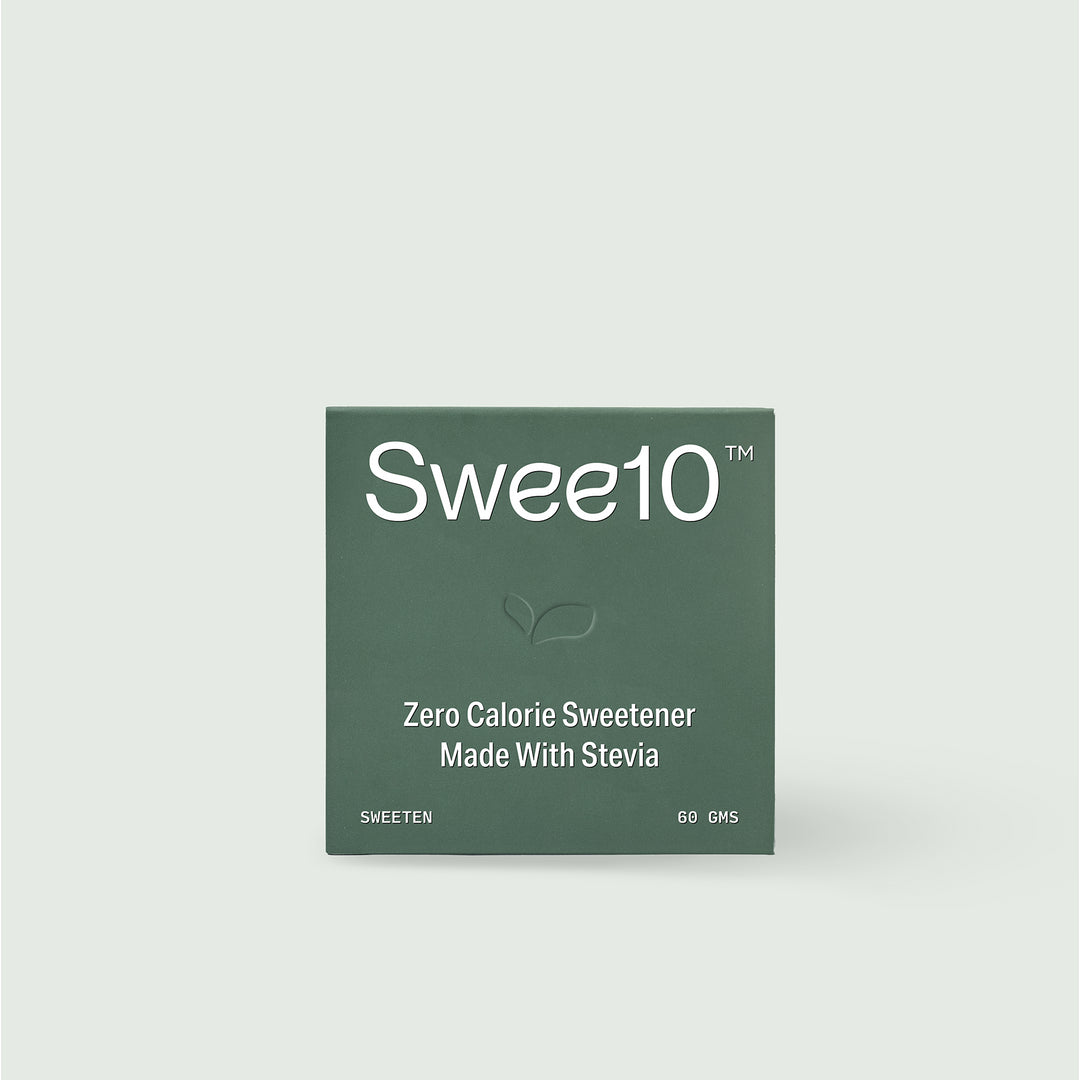Swee10 Facebook ad: Zero Calories, 100% Sweetness!