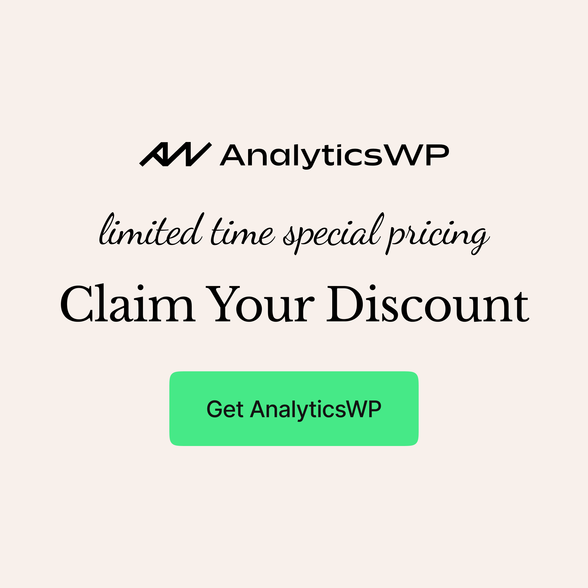 Analytics WP Facebook ad