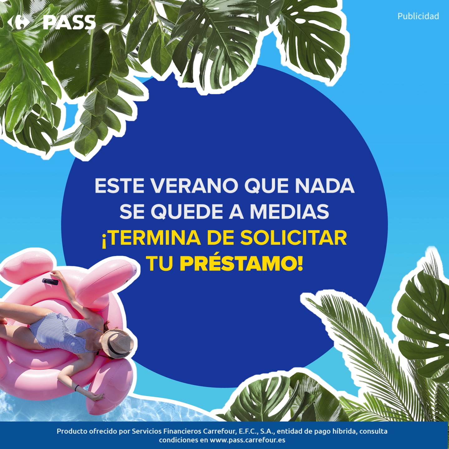 Carrefour Facebook ad: Completa tu solicitud ahora