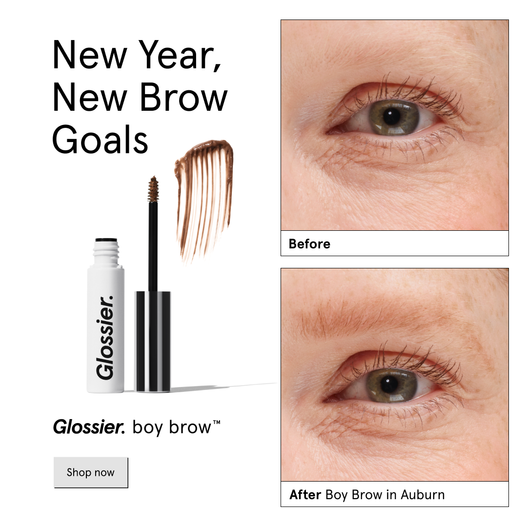 Glossier Facebook ad