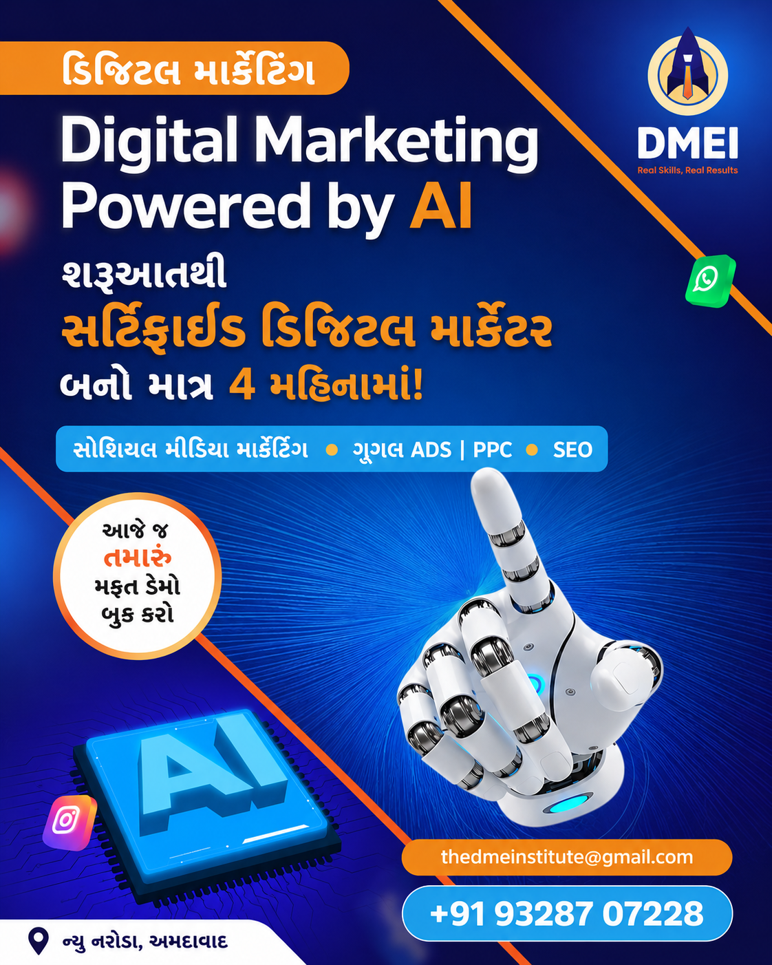 DME Institute - Digital Marketing Expert Institute Facebook ad: From beginner to Certified Digital Marketer in 4 Months…