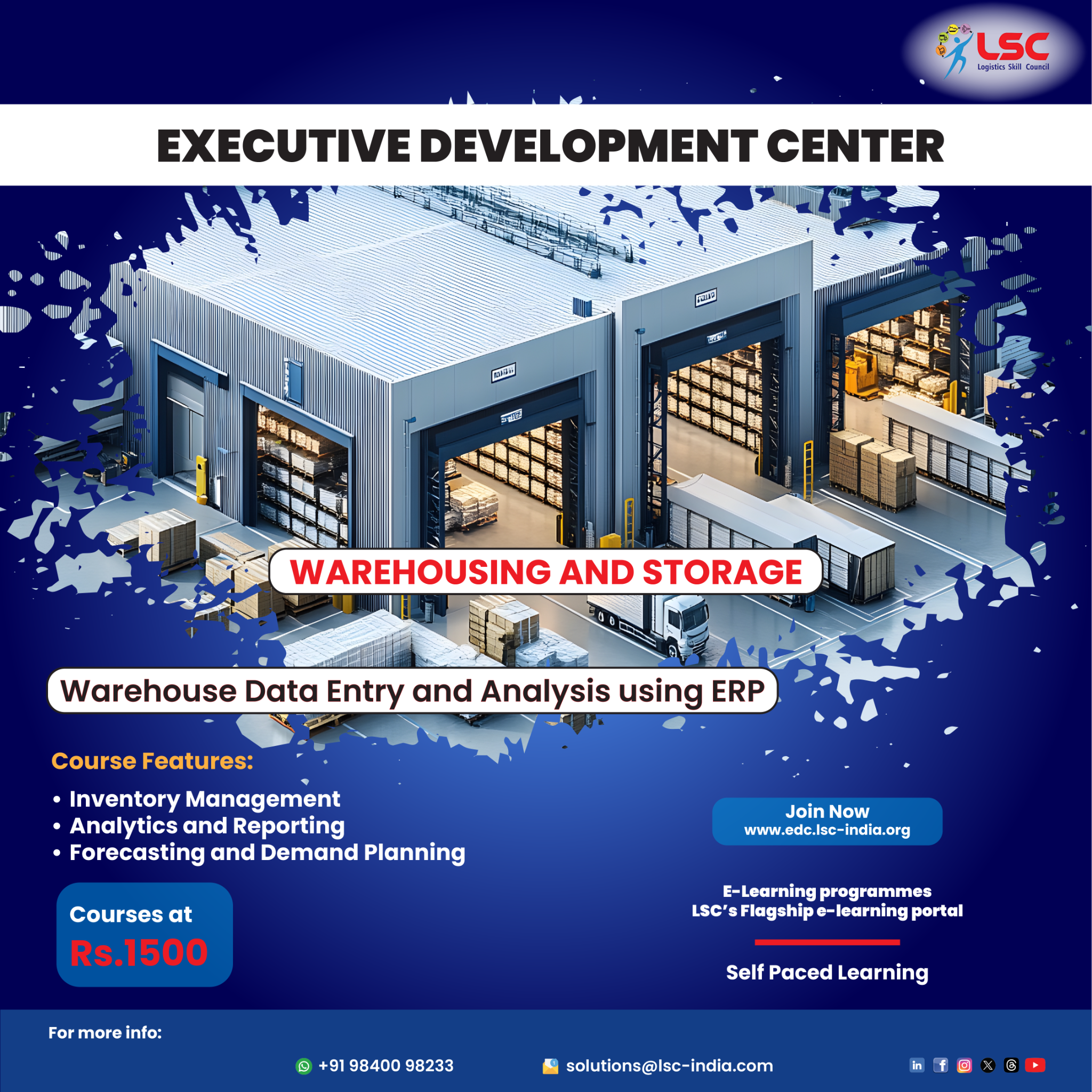 Logistics Sector Skill Council Facebook ad