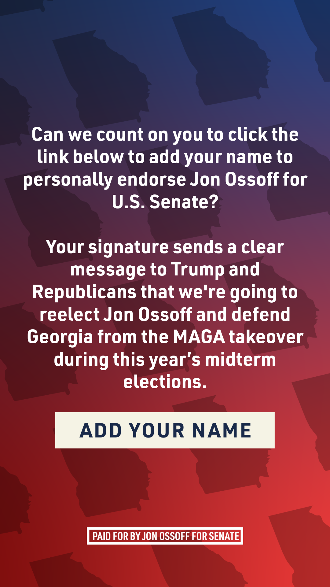 Jon Ossoff Facebook ad: Support Jon Ossoff