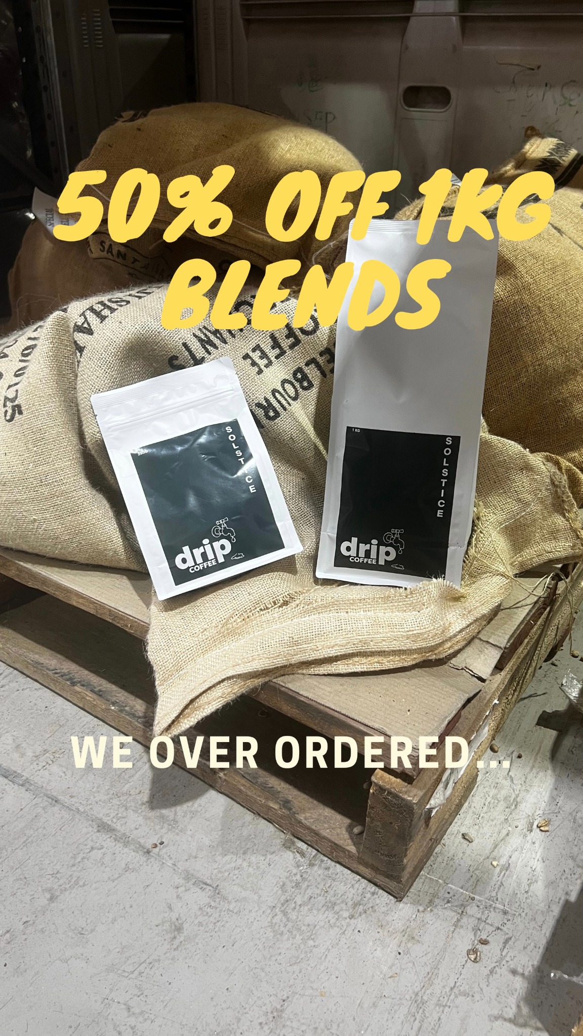 Drip Roast Coffee Facebook ad