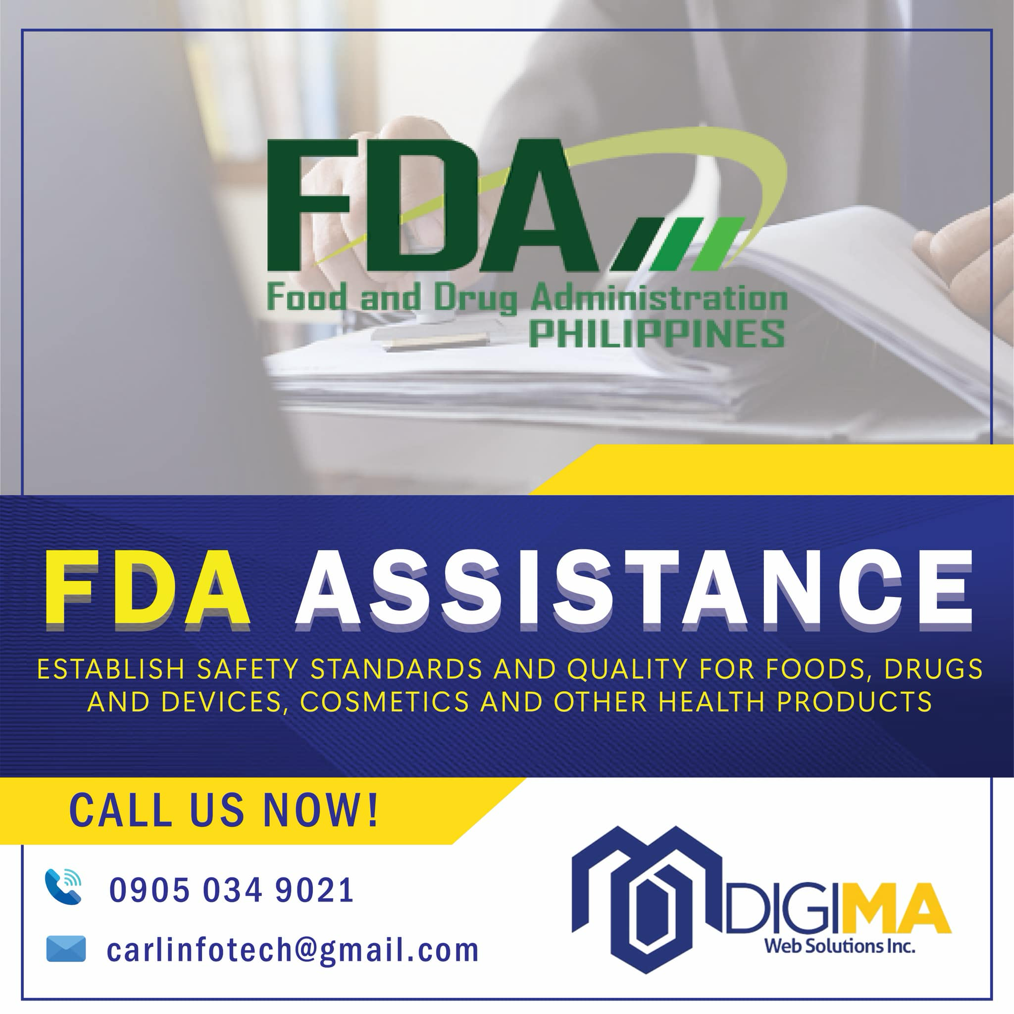 FDA Consultancy Facebook ad: Still Not Registered with FDA?