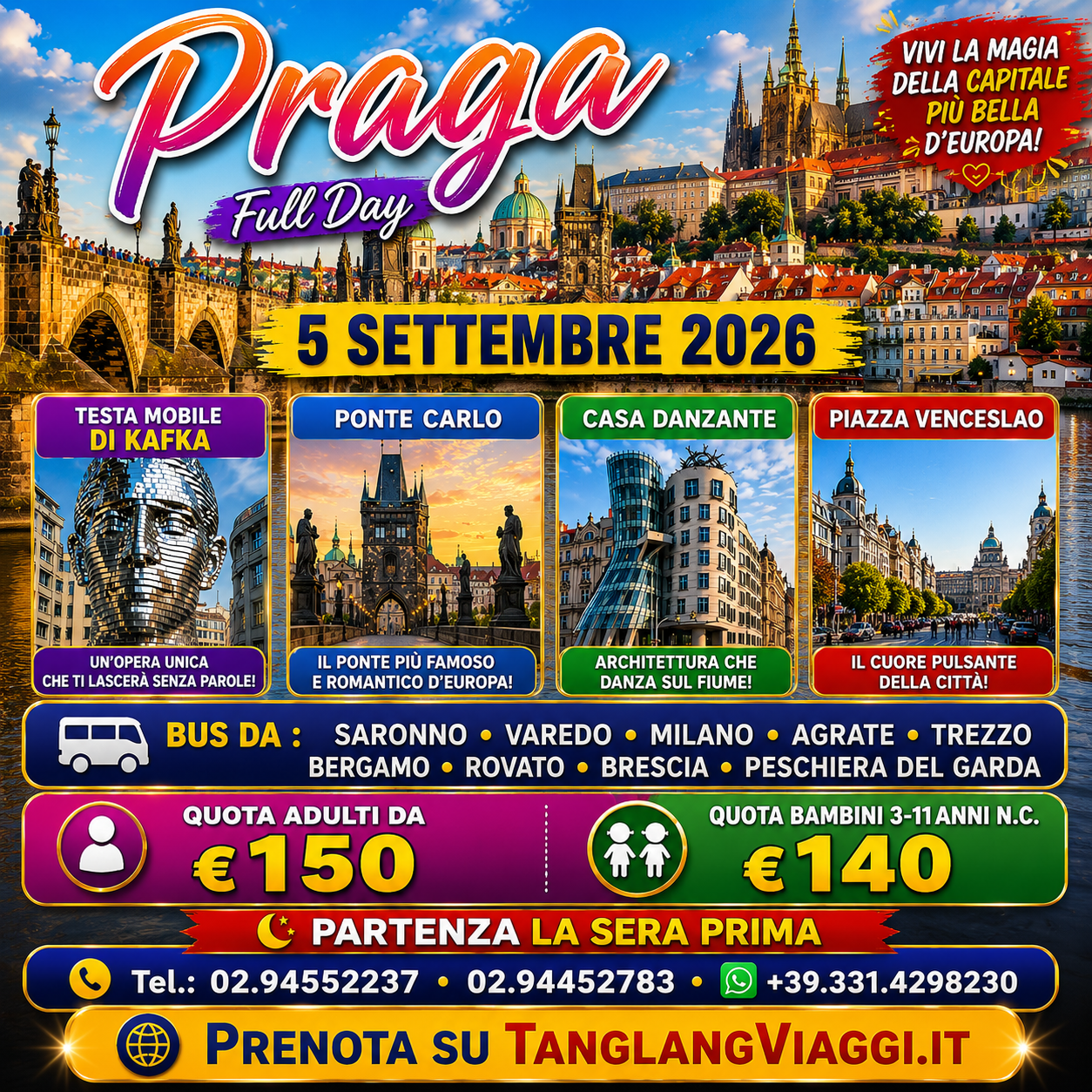 Tang Lang Viaggi Facebook ad: Gite Tour e tanto altro scopri tutti i…