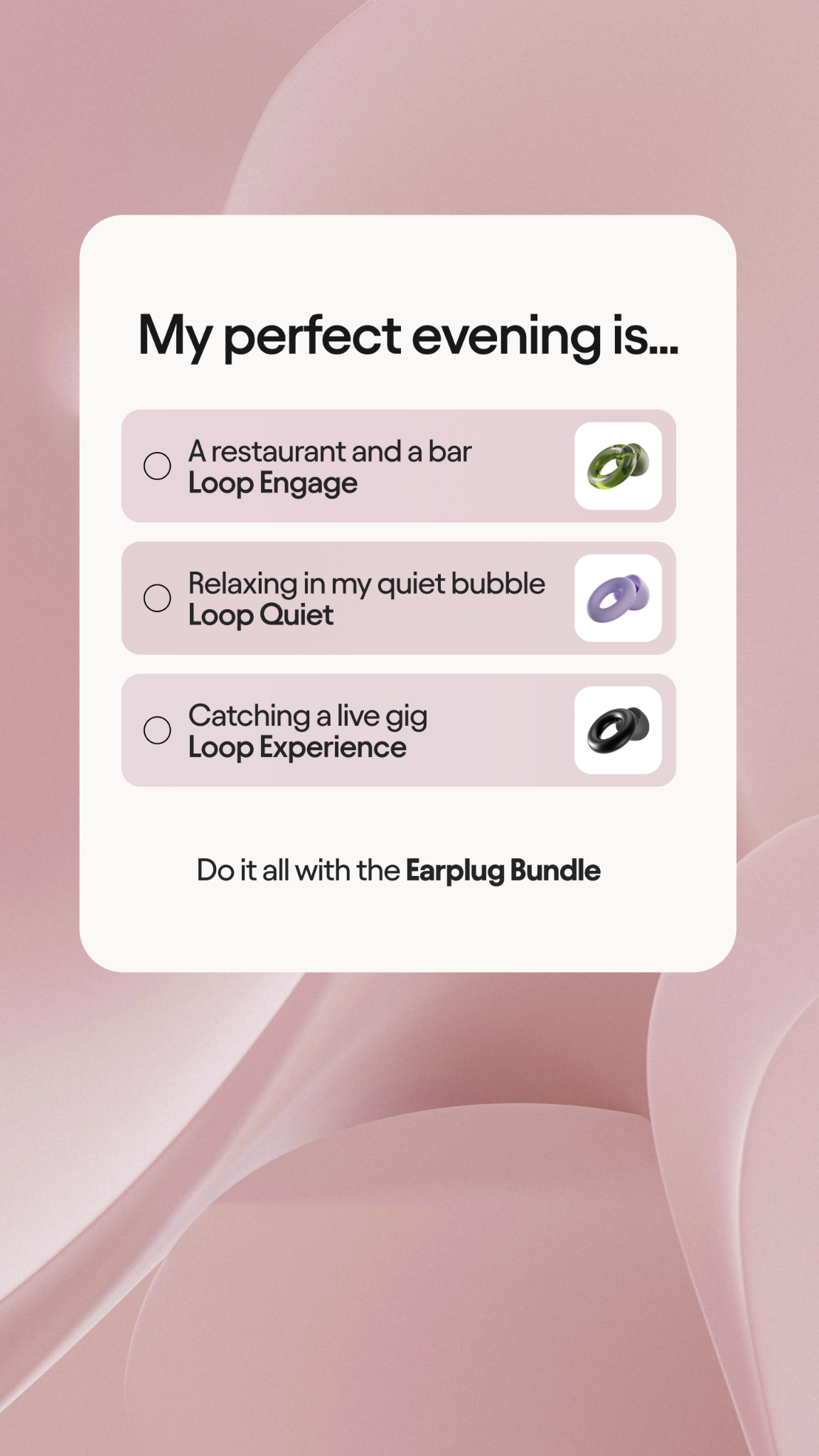 Loop Facebook ad