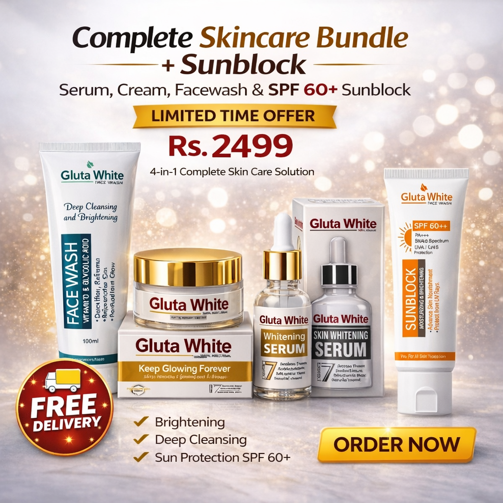 PureGlamify.Site Facebook ad: 4-in-1 Glow Solution