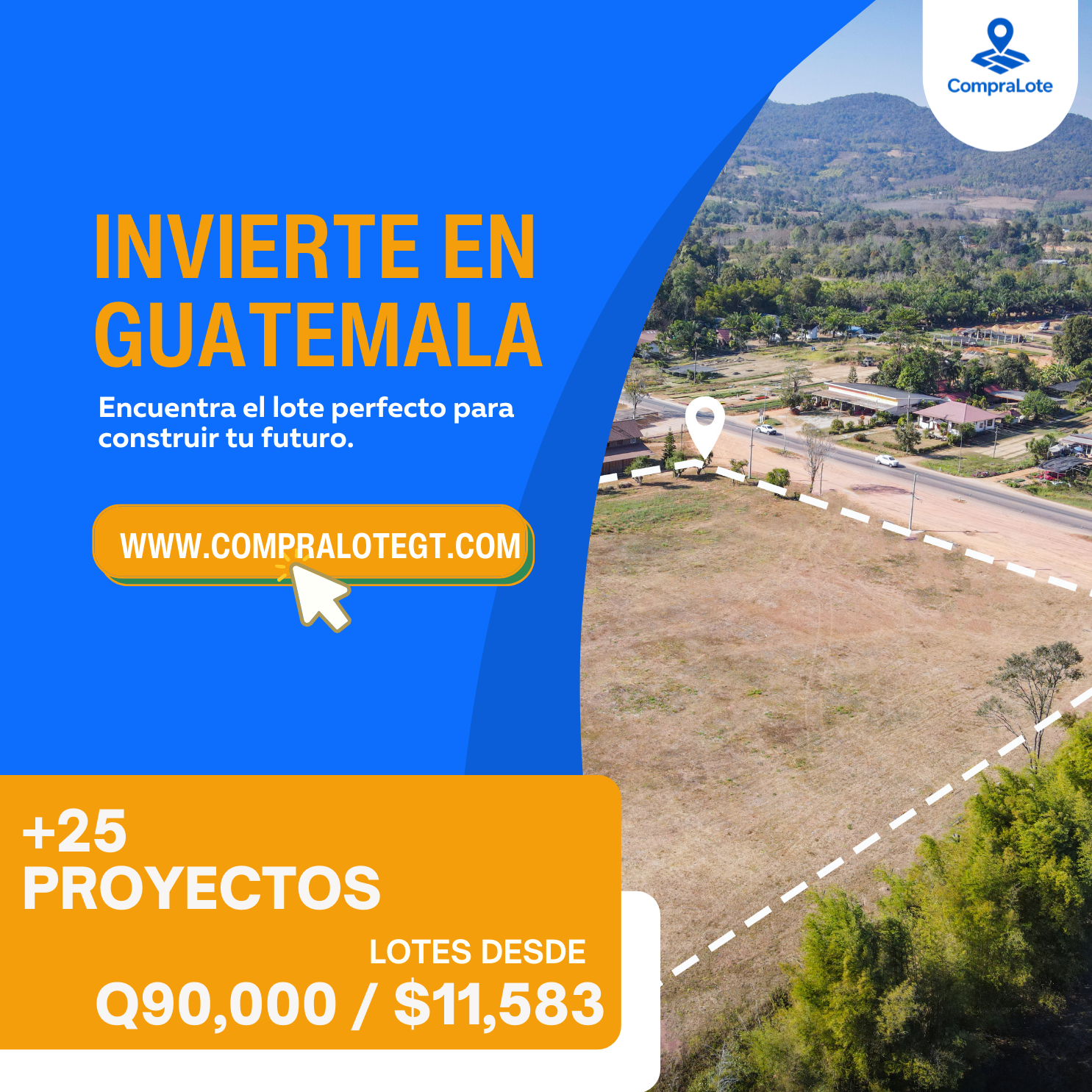 Compra Lote Facebook ad from Mar 6, 2026