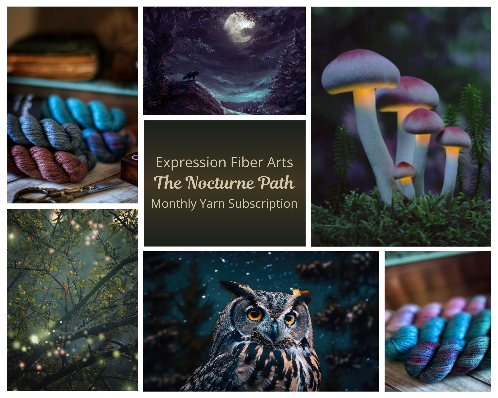 Expression Fiber Arts Facebook ad