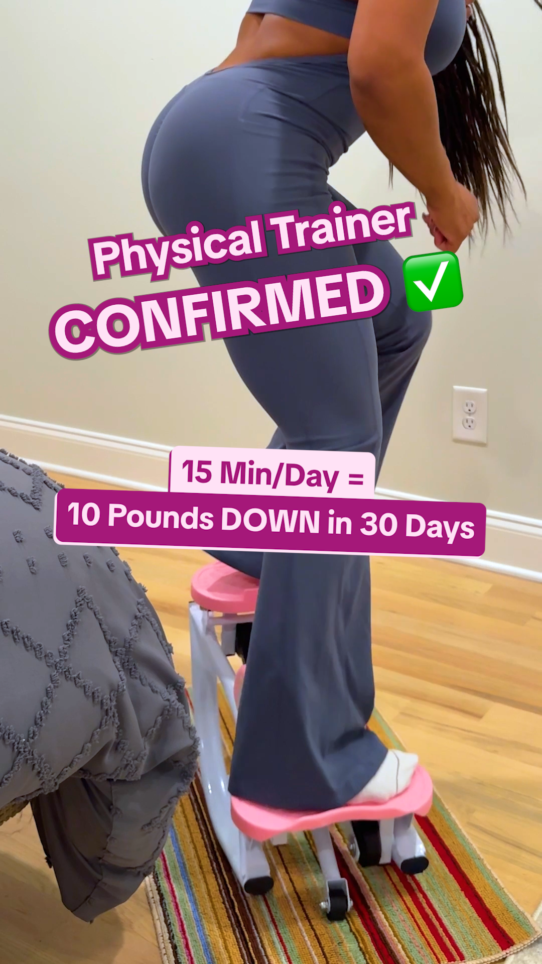 LhanelFit Facebook ad