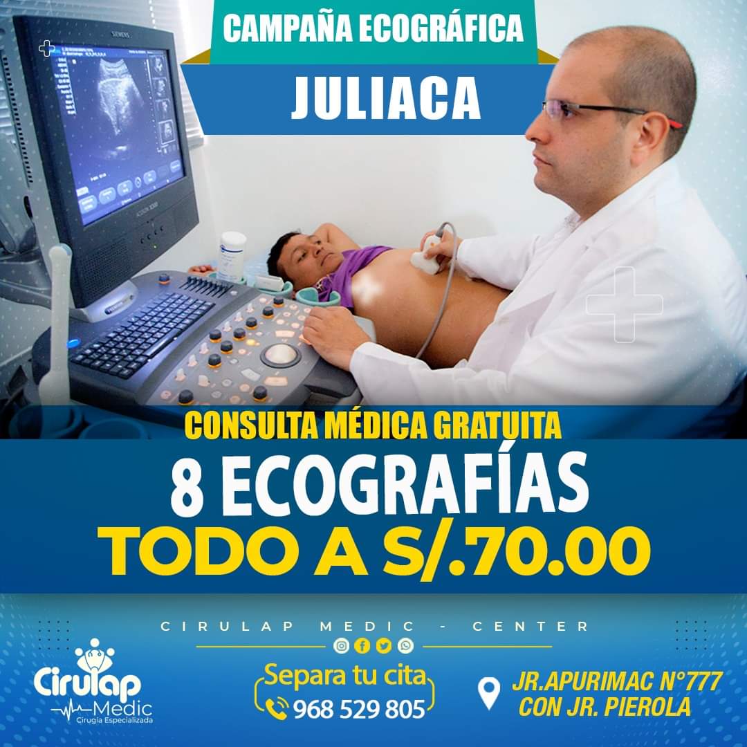 Cirulap Medic - Center Facebook ad: TU SALUD ES PRIMERO!