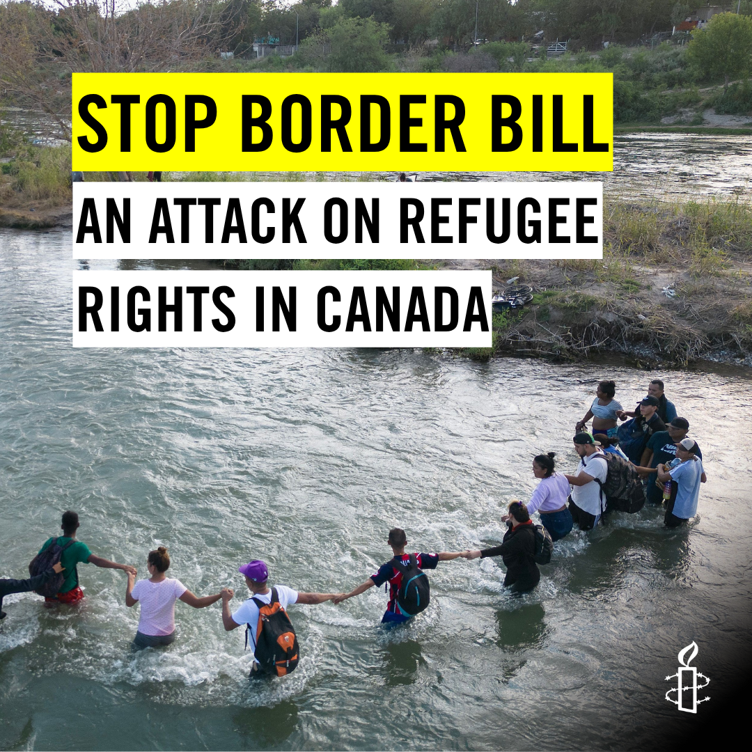Amnesty International Canada Facebook ad from Feb 5, 2026
