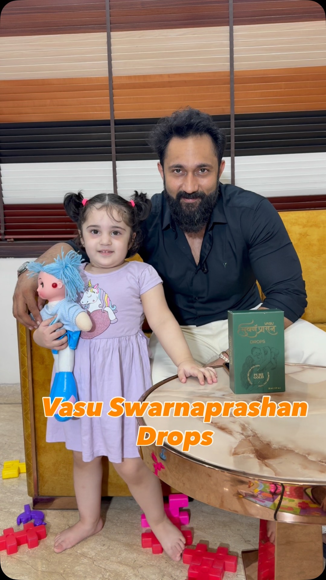 Vasu Healthcare Facebook ad: Give your child the touch of nature with…