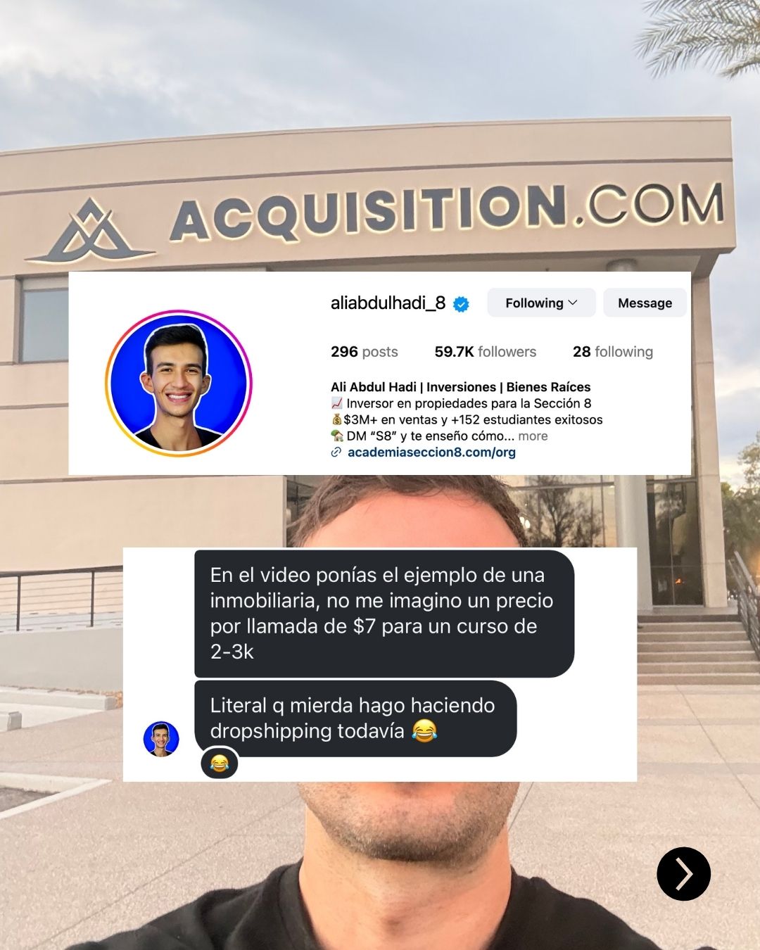 Nico Seoane Facebook ad