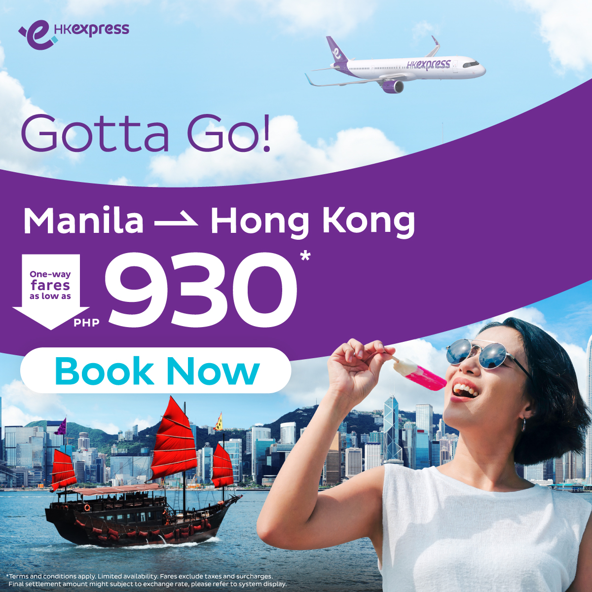 HK Express Facebook ad