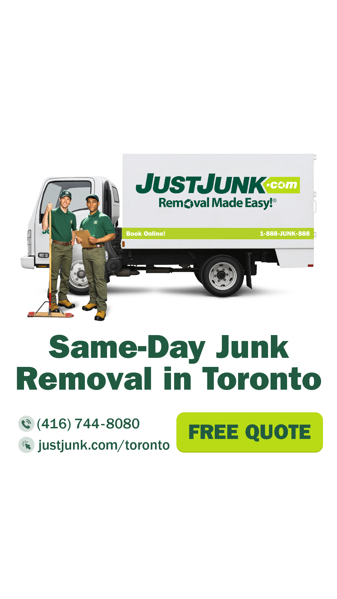 JUSTJUNK Facebook ad