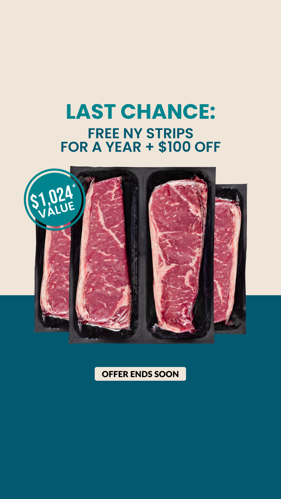 ButcherBox Facebook ad