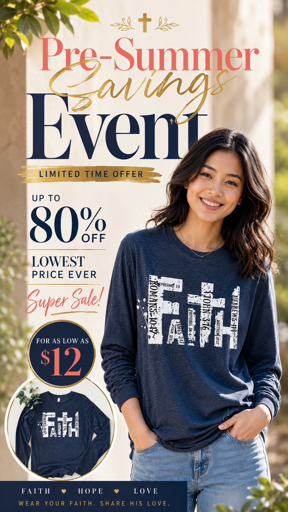Love in Faith Facebook ad