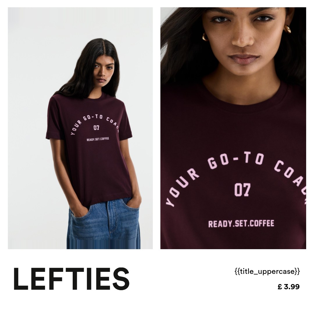 Lefties Facebook ad: LEFTIES has arrived in the UK!