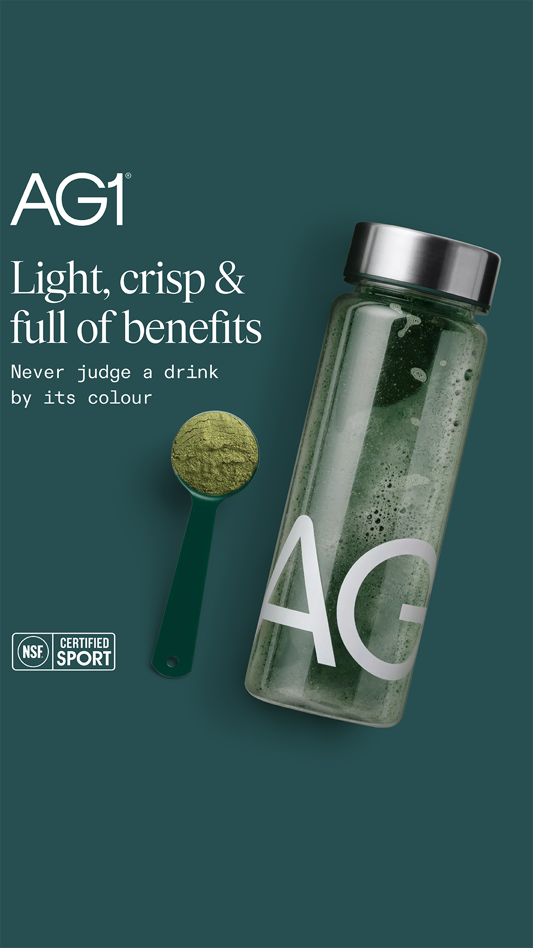 AG1 by Athletic Greens Facebook ad