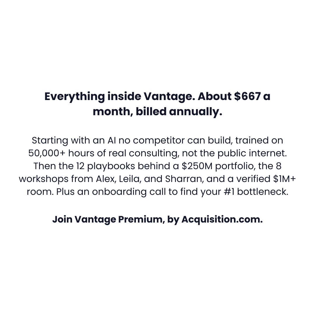 Alex Hormozi Facebook ad